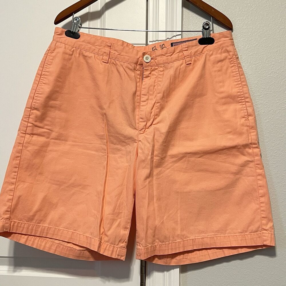 Vineyard Vines Club Golf Shorts Moisture Wicking Chinos Coral Pink Men's 35